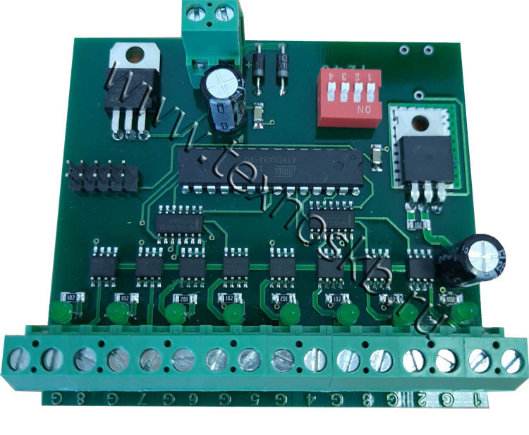 Контроллер "бегущий огонь"