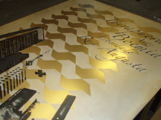 Художественное травление металла.